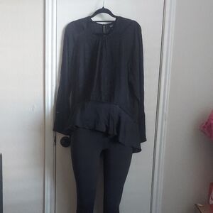 Massimo Black Women's Blouse